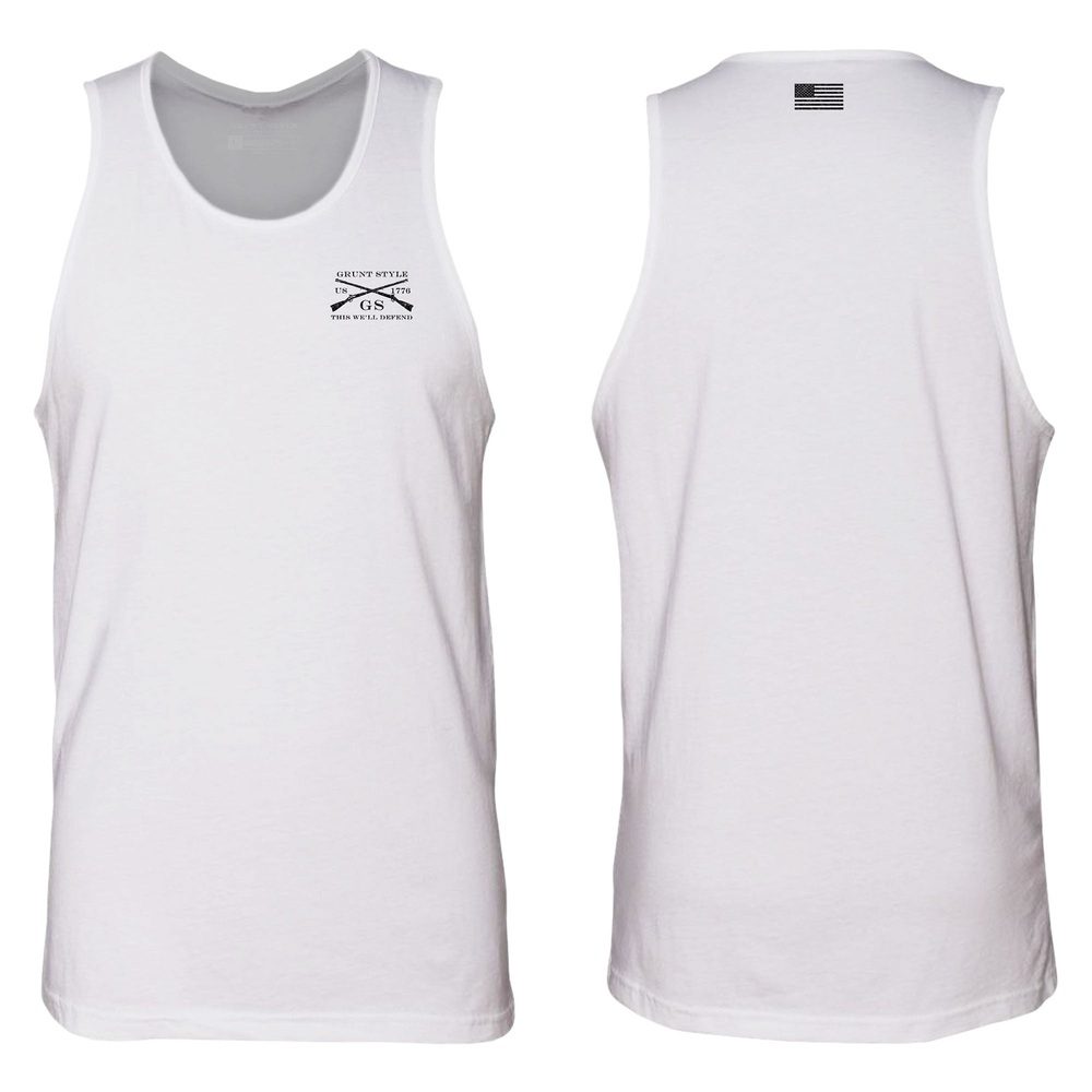 Basic Men's Tank - White