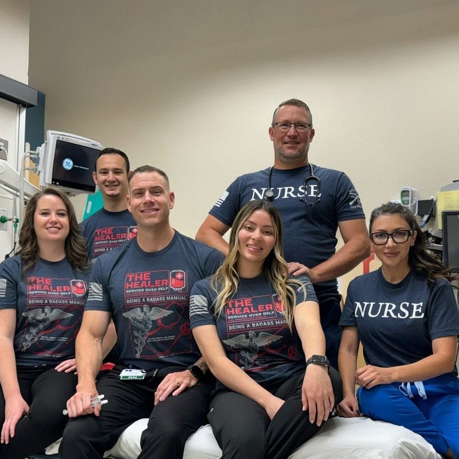 Nurse Defined T-Shirt - Midnight Navy