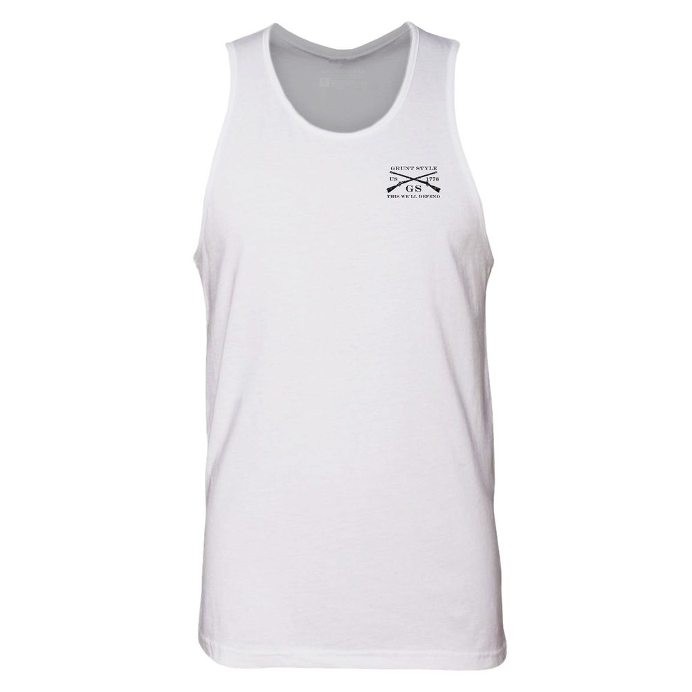 Basic Men's Tank - White