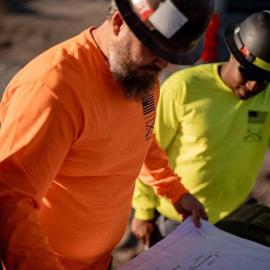 Base Long Sleeve - Safety Orange