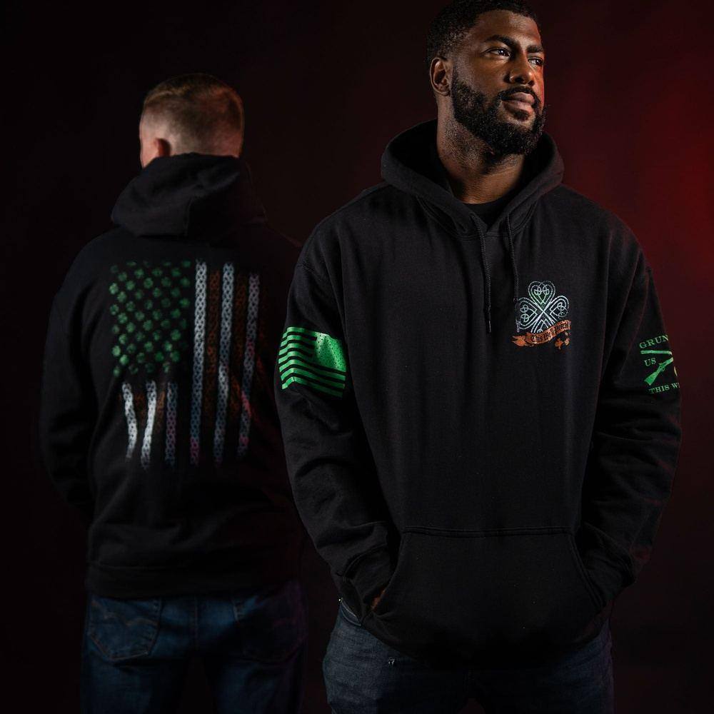 This We'll Defend Hoodie - Irish Colors