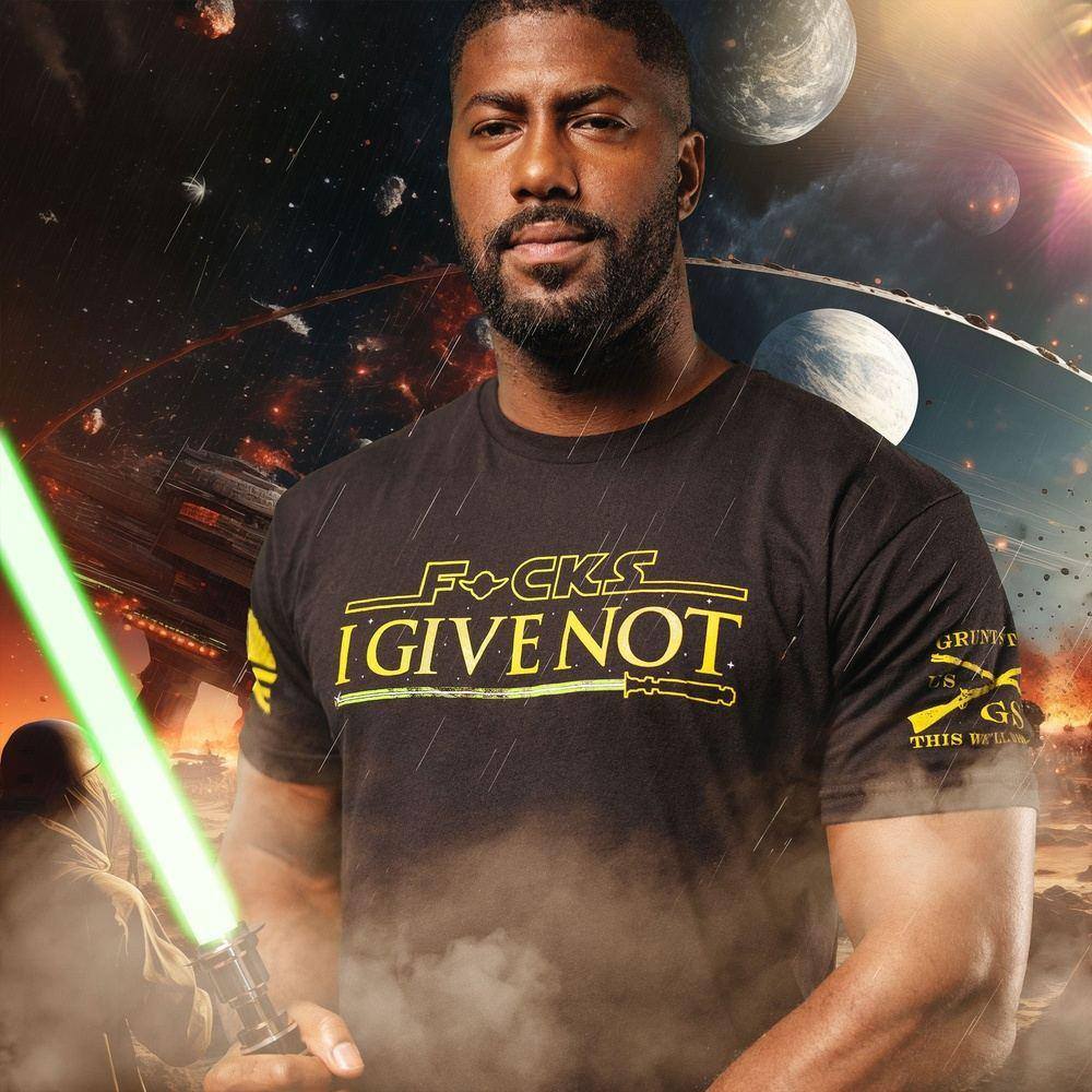 F*cks I Give Not T-Shirt - Black