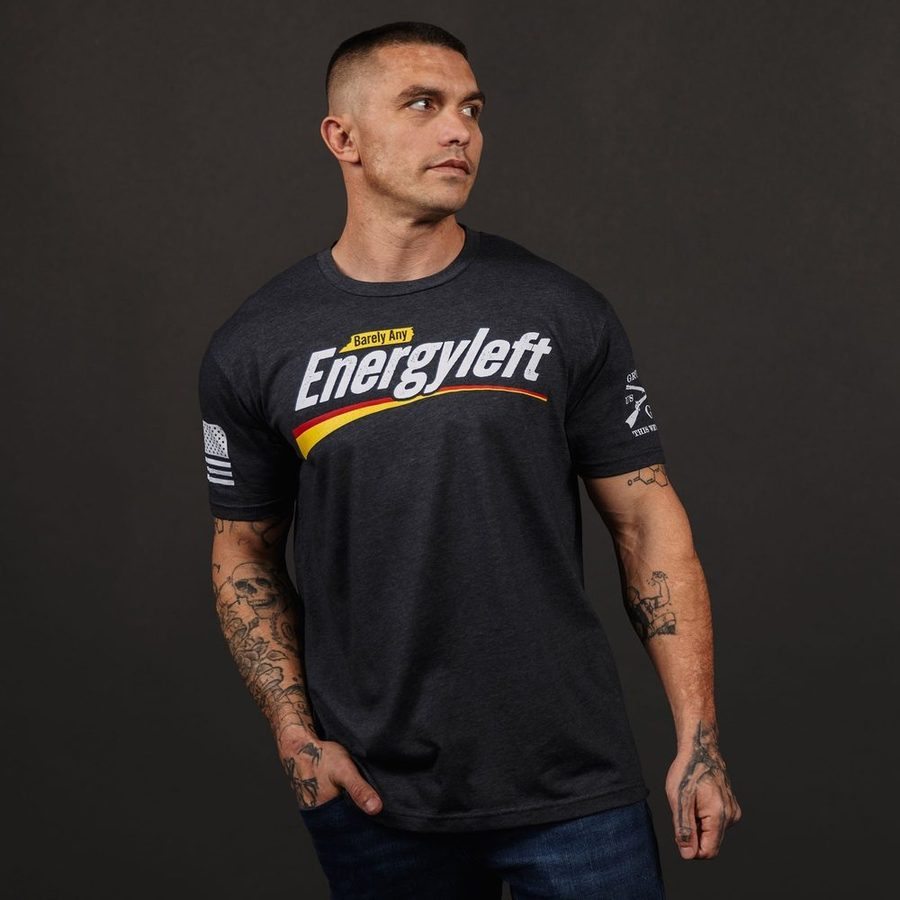 No Energy T-Shirt - Charcoal