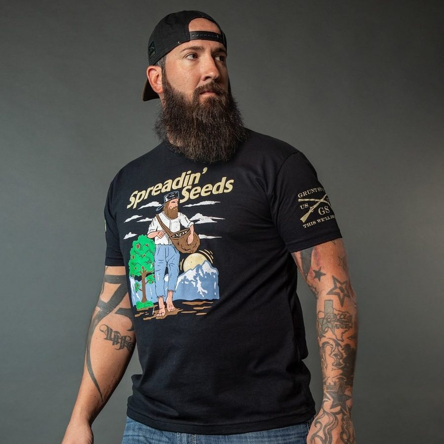 Spreadin' Seeds T-Shirt - Black