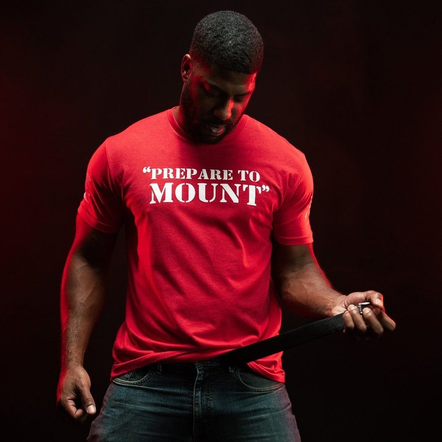 Prepare To Mount T-Shirt - Red
