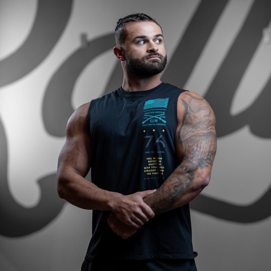 No Fear Muscle Tank - Black