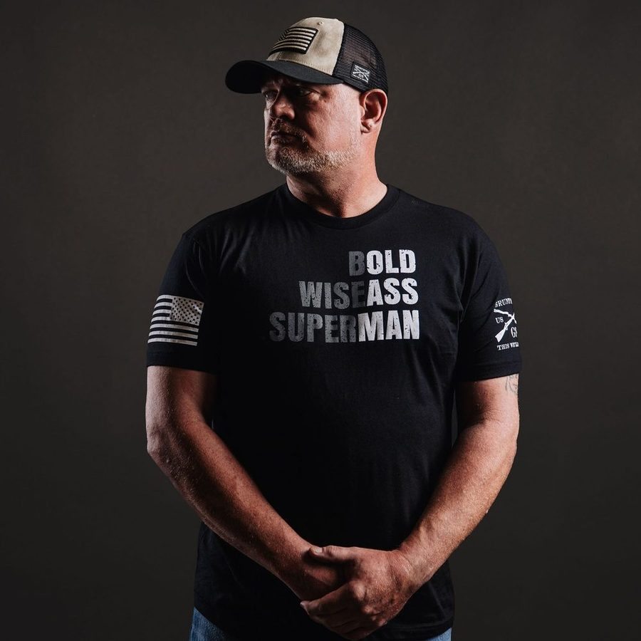 Old Man T-Shirt - Black