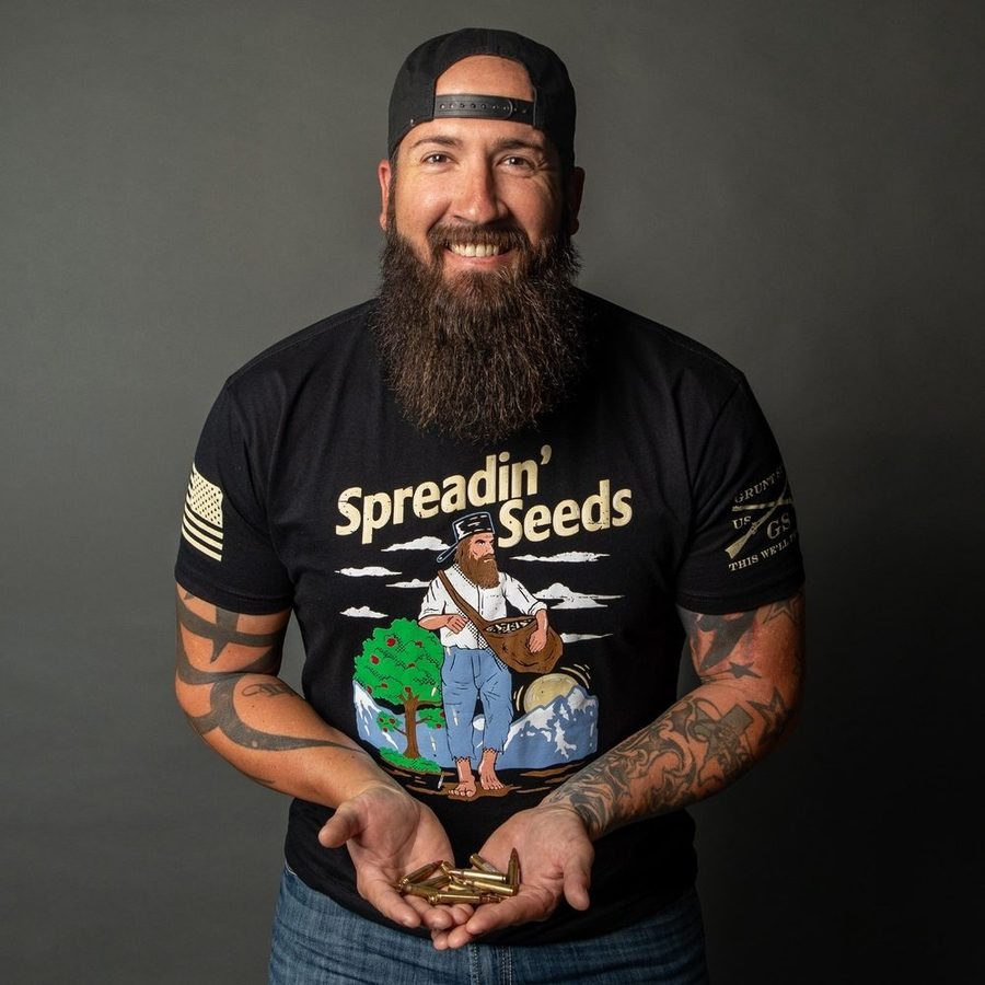 Spreadin' Seeds T-Shirt - Black
