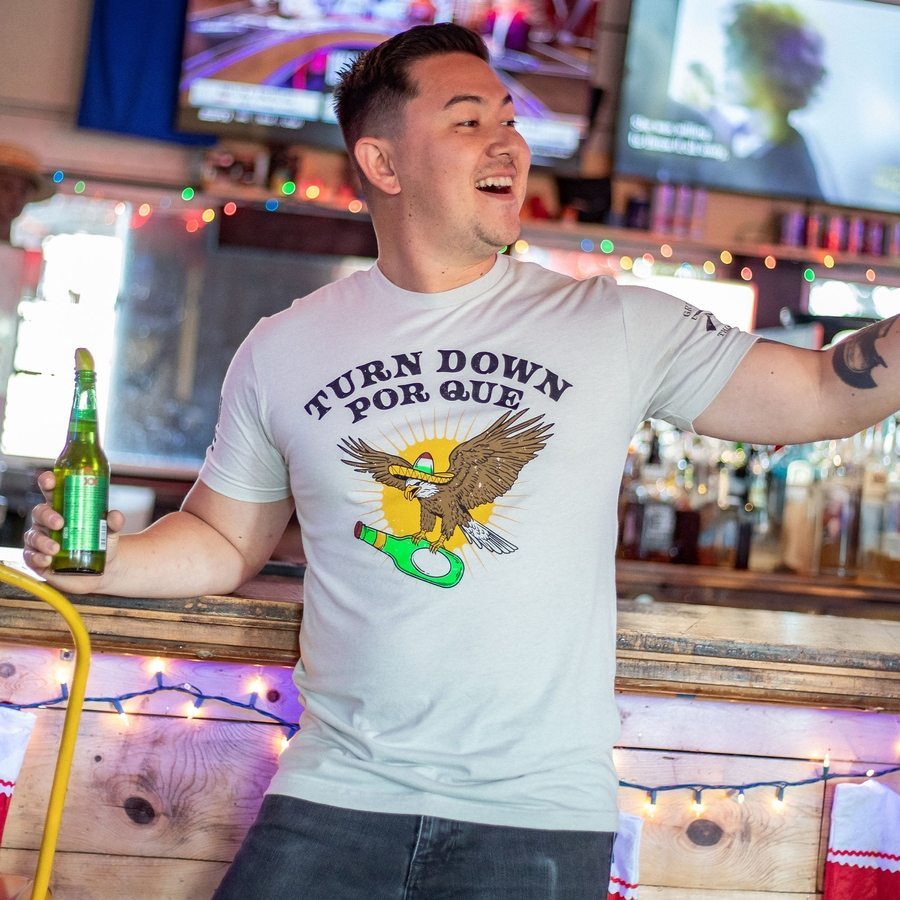 Turn Down Por Que T-Shirt - Sand