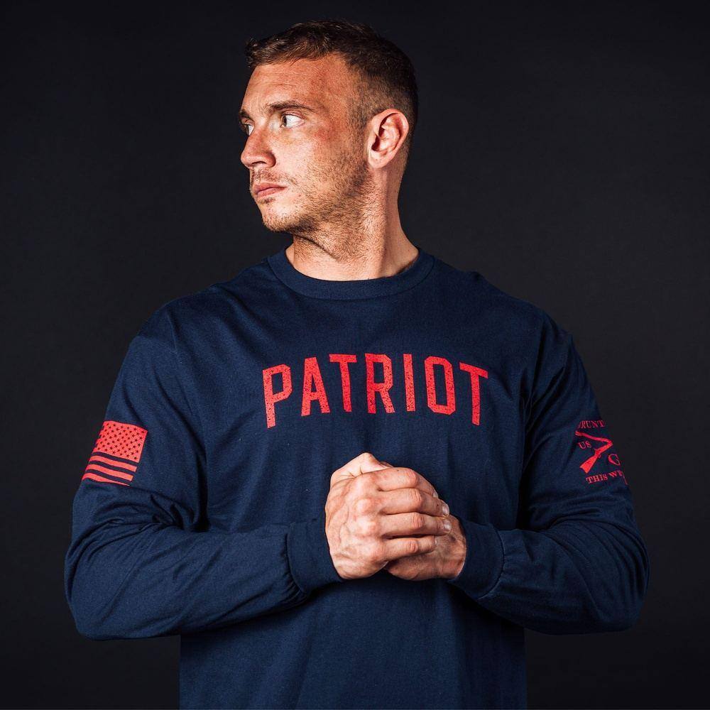 Zero F's Given Long Sleeve - Midnight Navy