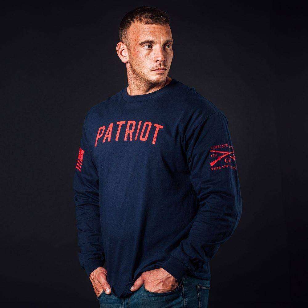 Zero F's Given Long Sleeve - Midnight Navy
