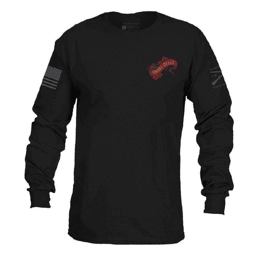 Liberty or Death Long Sleeve - Black