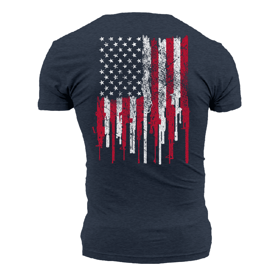 2A Stars and Stripes T-Shirt - Midnight Navy