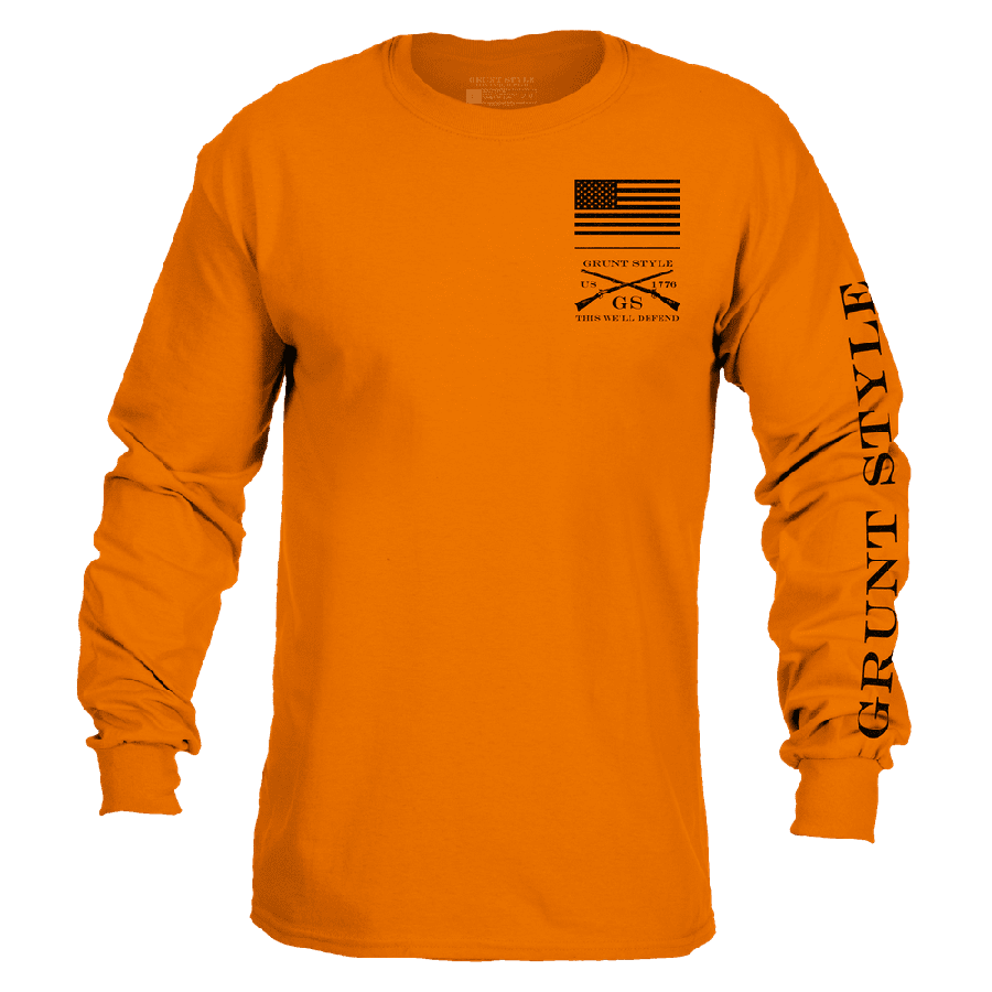Base Long Sleeve - Safety Orange