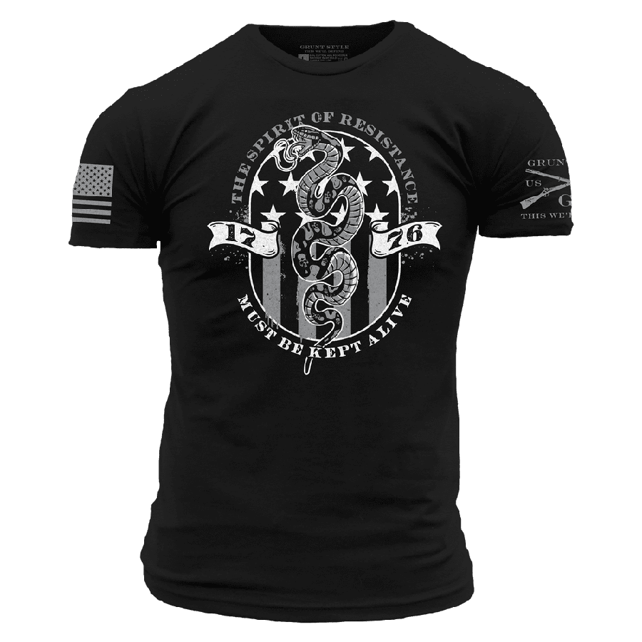 Spirit of Resistance T-Shirt - Black
