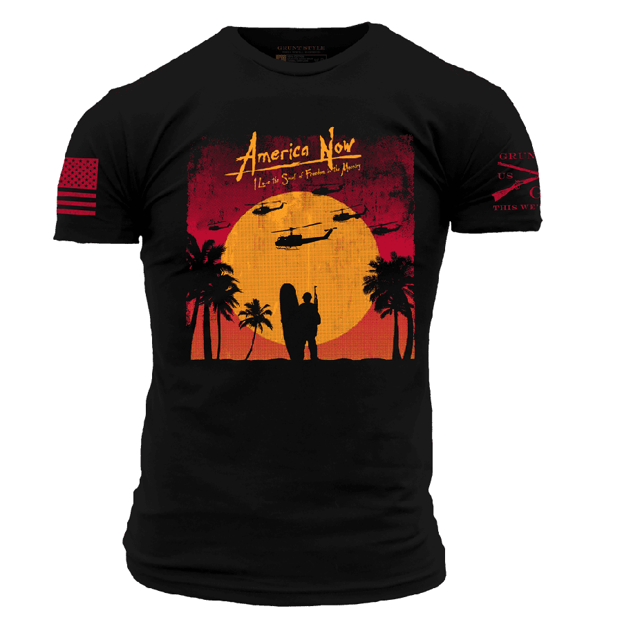 America Now T-Shirt - Black