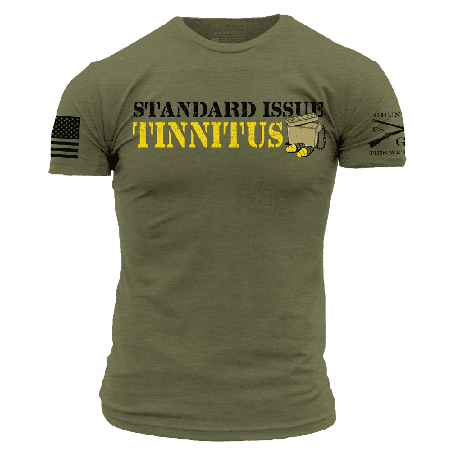 Tinnitus T-Shirt - Military Green