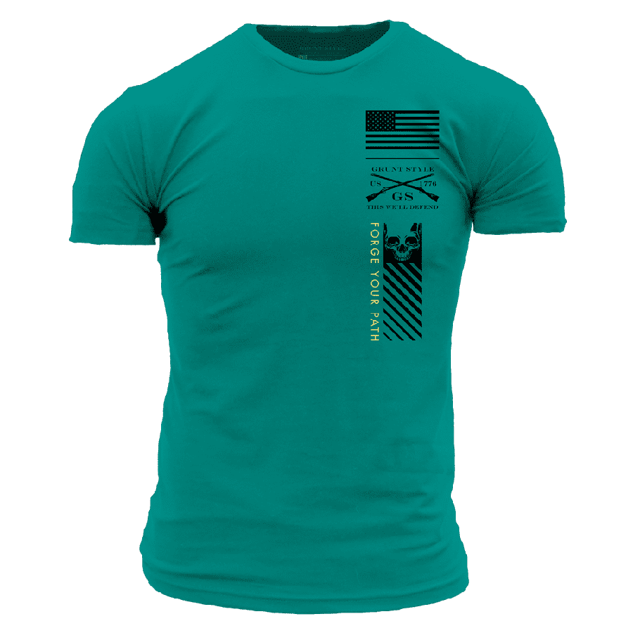 Find A Way Or Make One T-Shirt - Heather Aqua