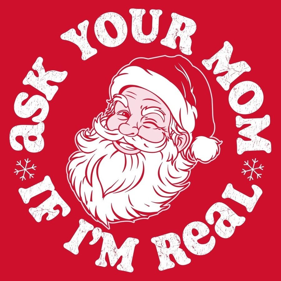 Ask Your Mom T-Shirt - Red