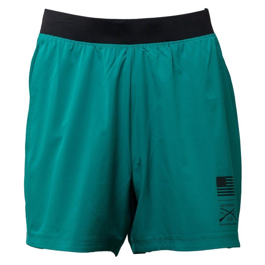 Men's Training Shorts - Aqua