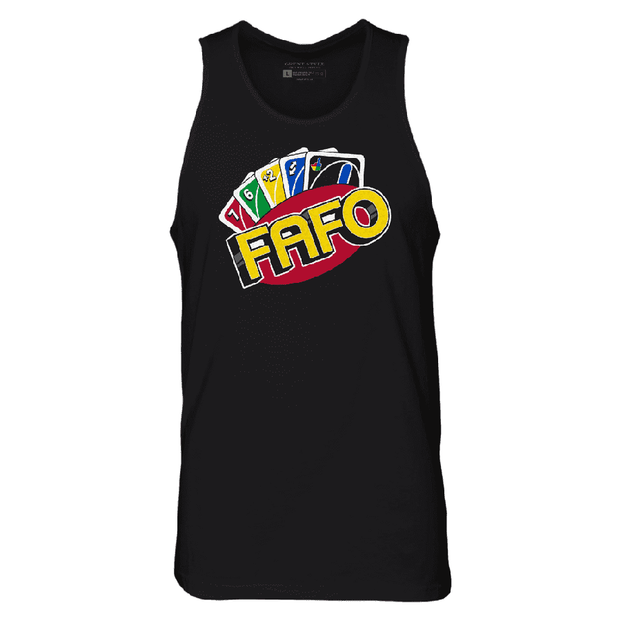 FAFO Wild Card Tank - Black