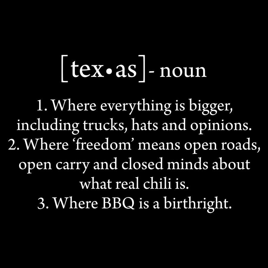 Texas Defined Open Carry T-Shirt - Black