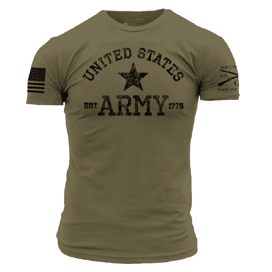 Army Est. 1775 T-Shirt - Military Green