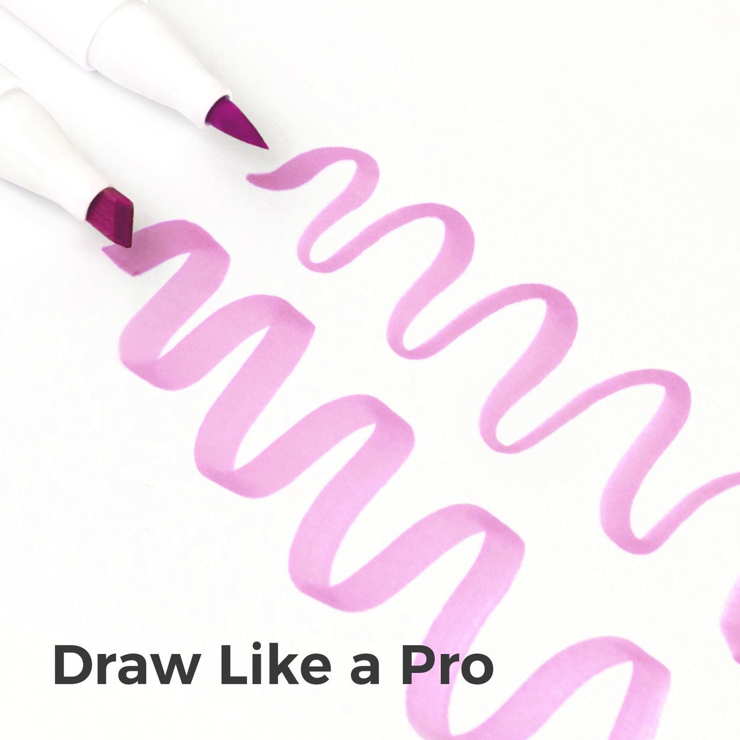 Ohuhu Honolulu Brush Markers - Large Set