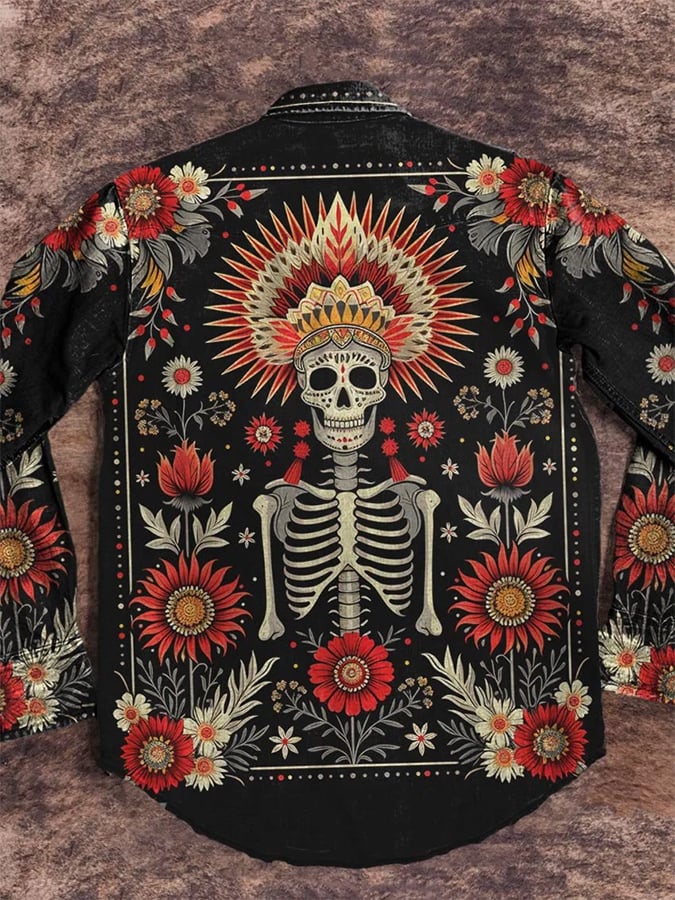 Men's Cowboy Western Vintage Shirt