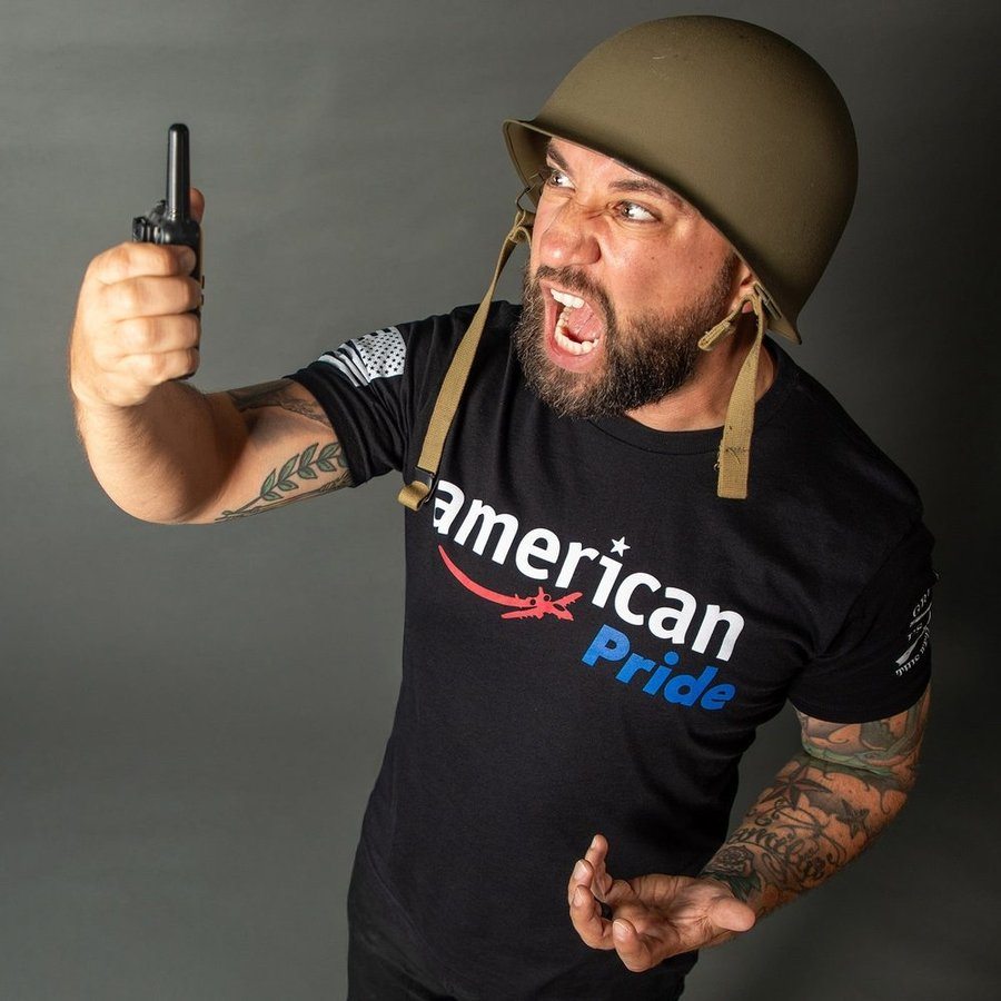 American Pride T-Shirt - Black