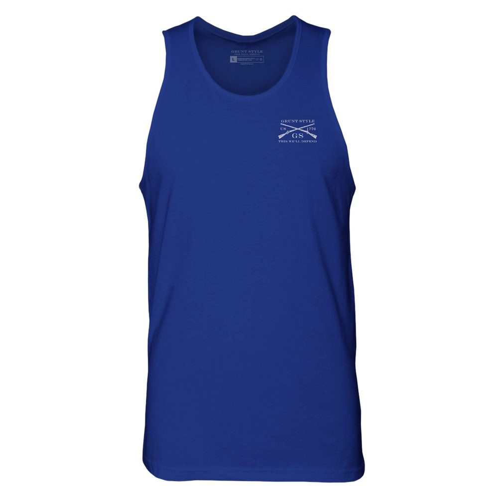 Basic Men's Tank - Royal