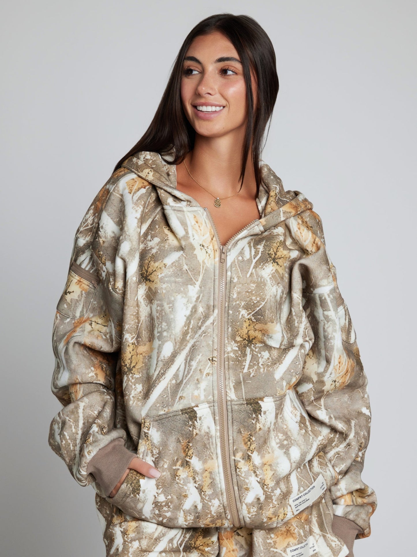 Camo Zip Hoodie - Pre-Order