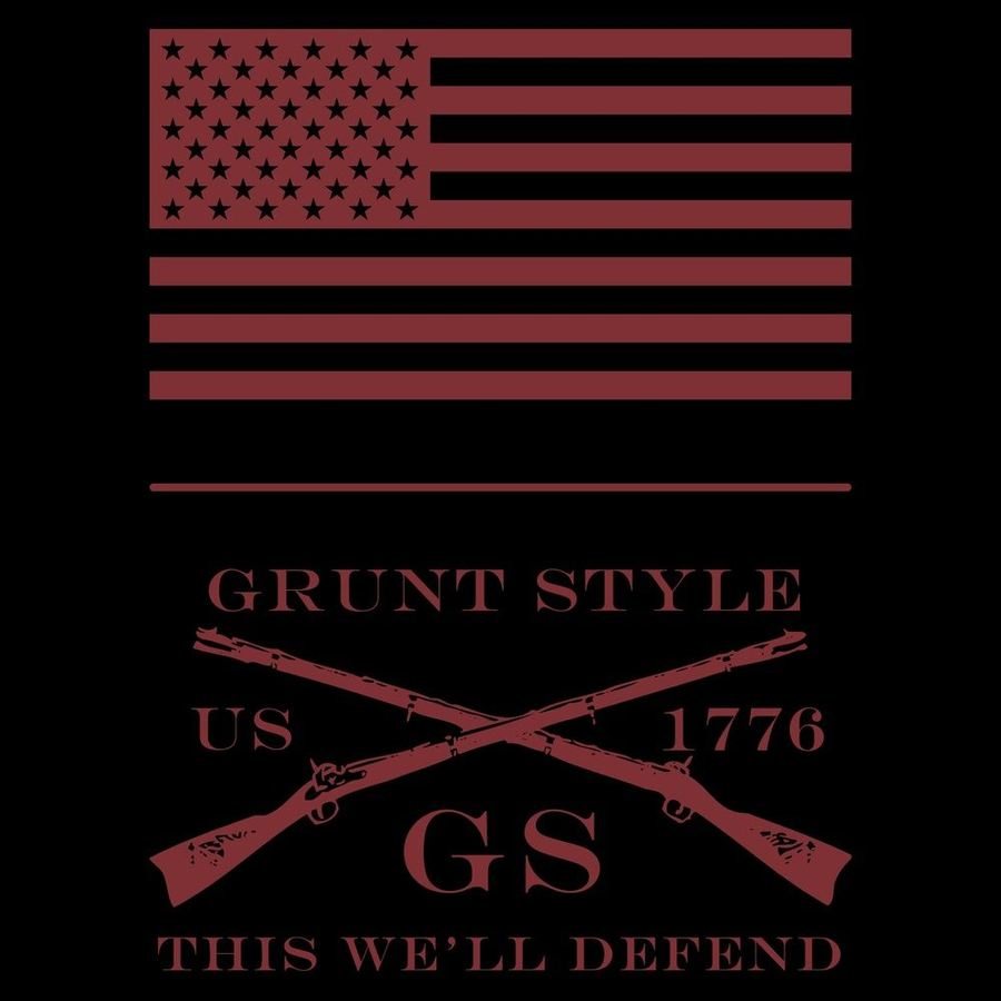 1776 Flag Full-Zip Hoodie - Black