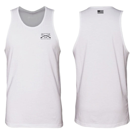 Basic Men's Tank - White