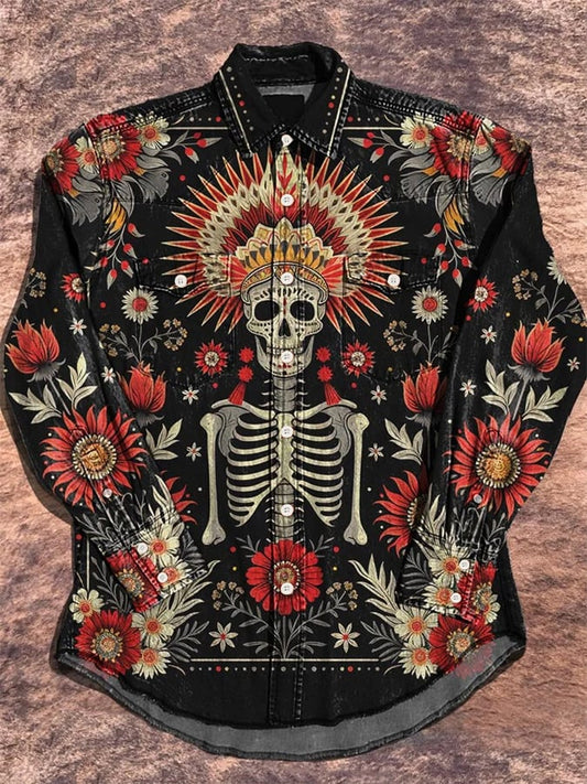 Men's Cowboy Western Vintage Shirt