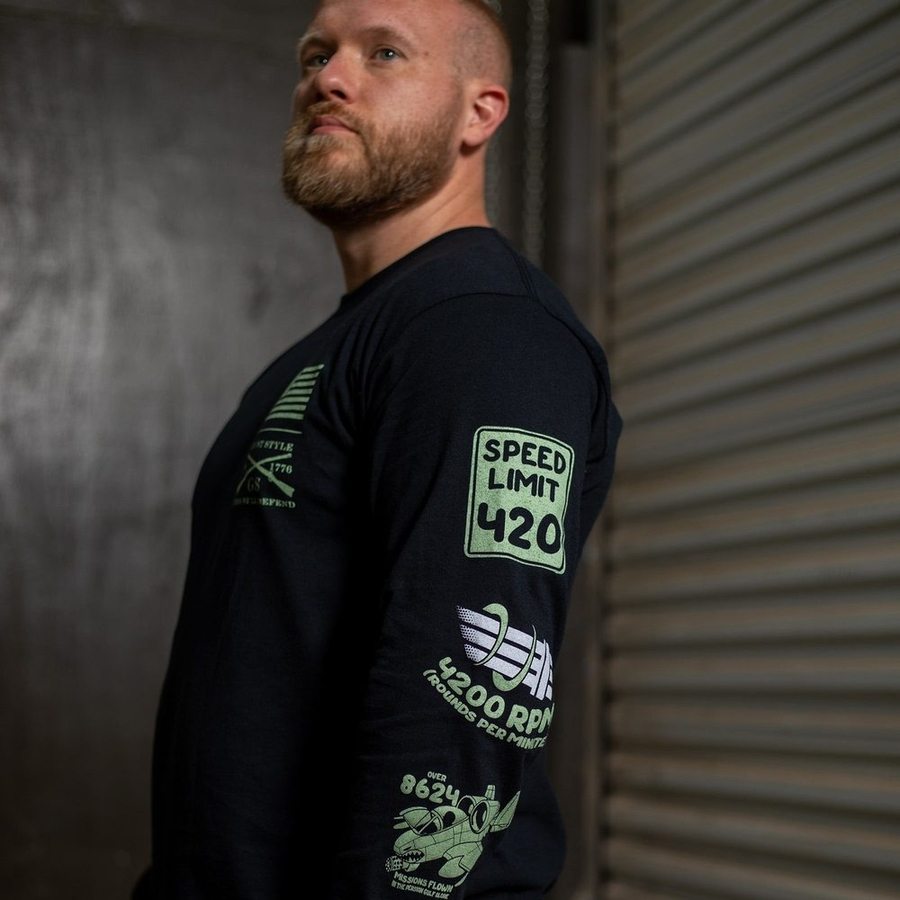 Murder Hog Long Sleeve - Black