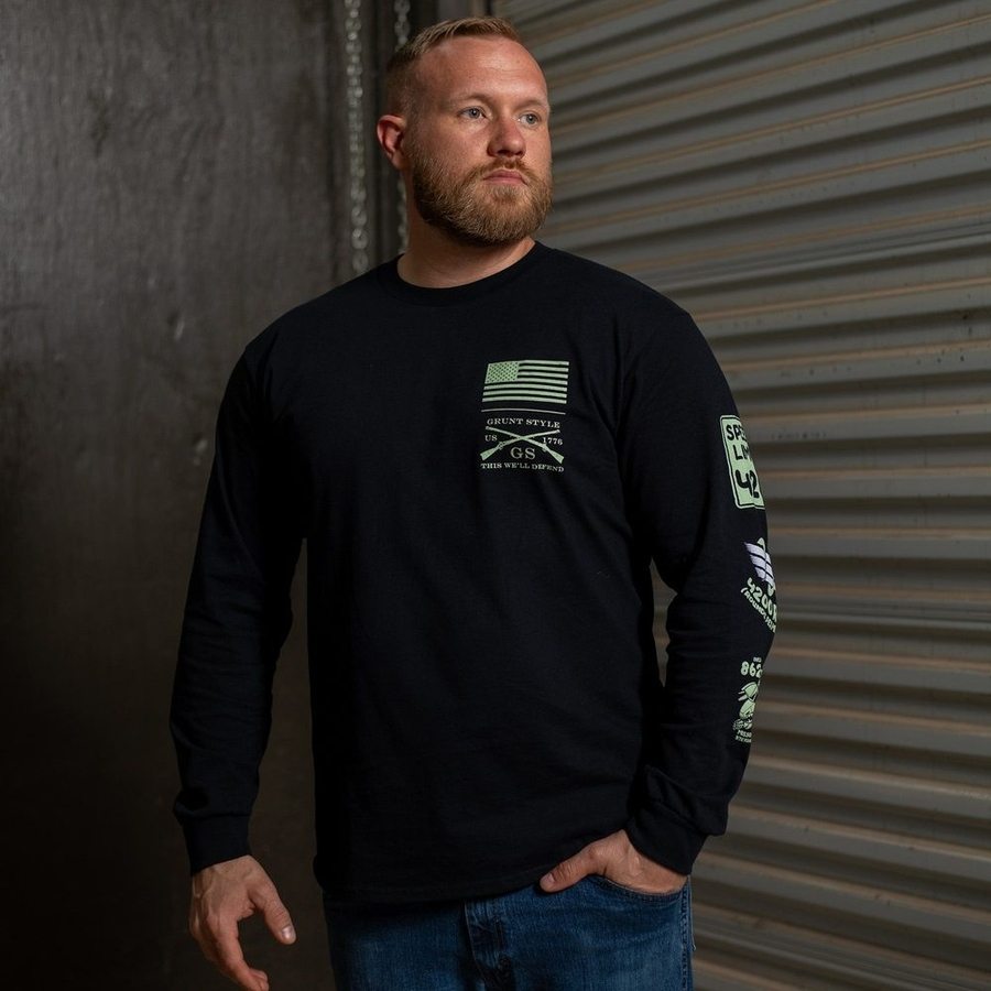 Murder Hog Long Sleeve - Black