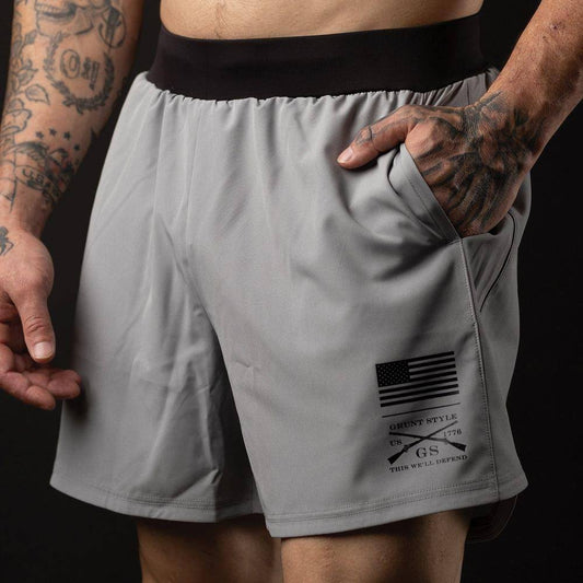 Men's Training Shorts - Gray