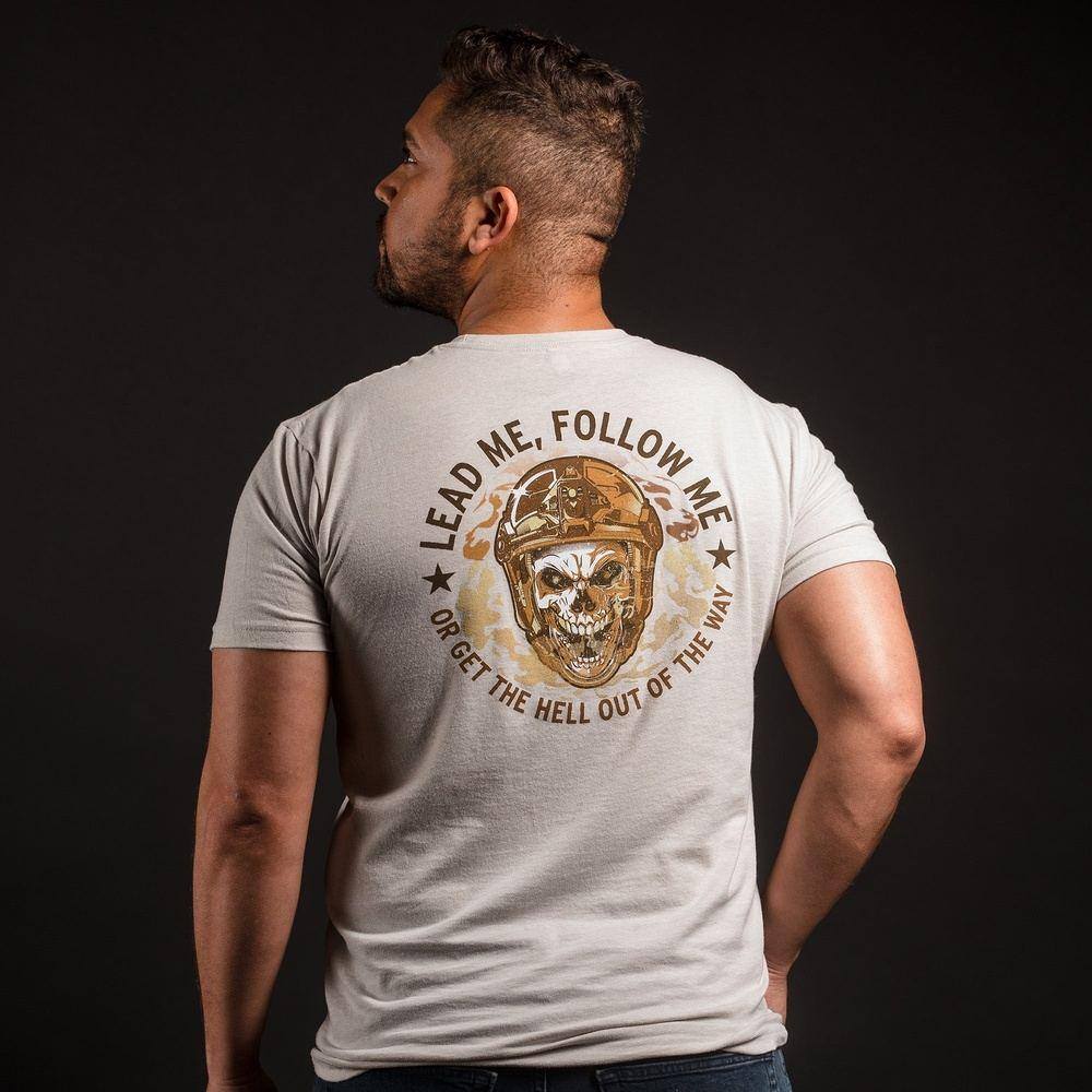 Lead Me, Follow Me T-Shirt - Sand