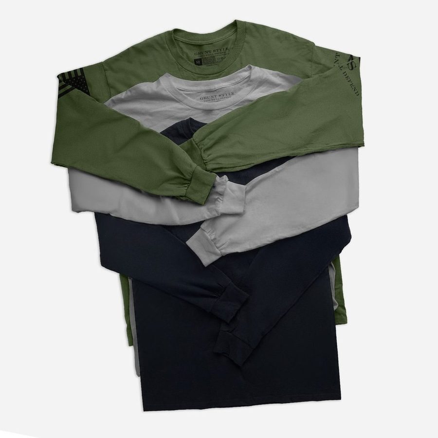 Standard Issue Core Basic Long Sleeve 3 Pack