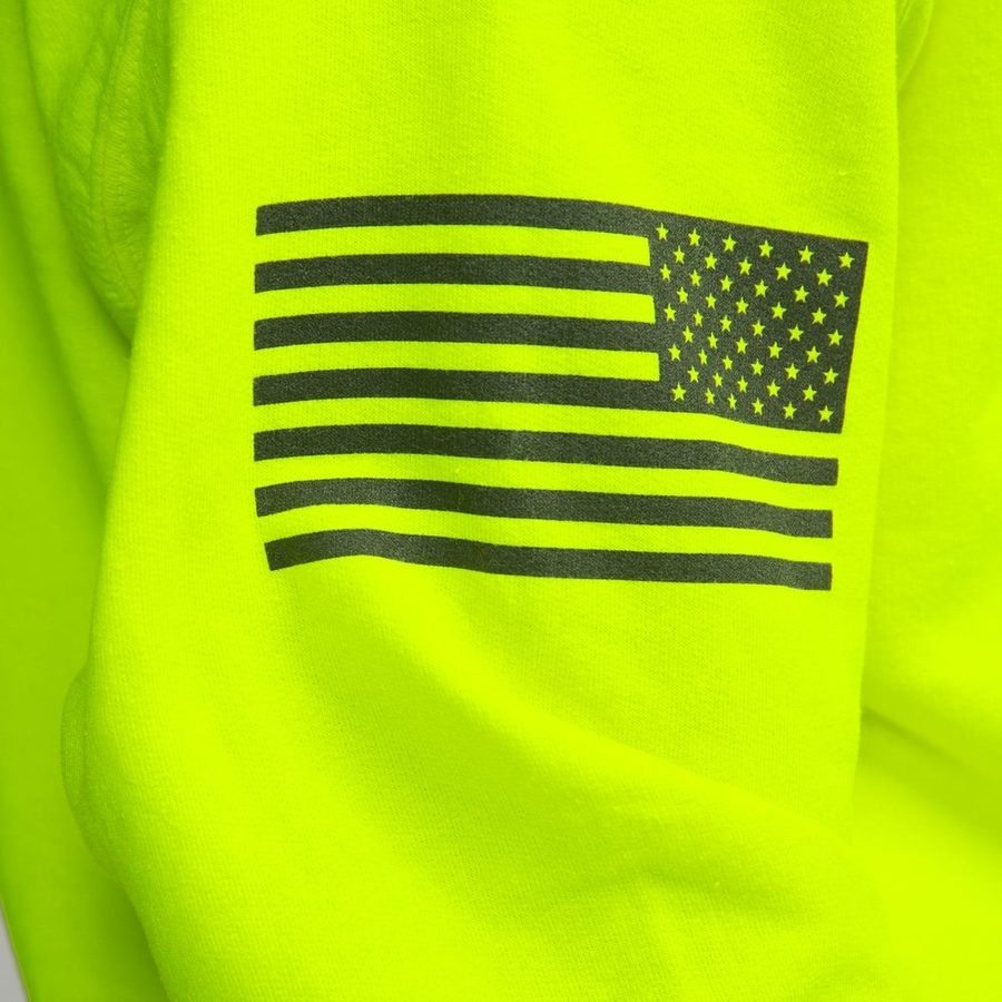 Basic Hoodie - Safety Green