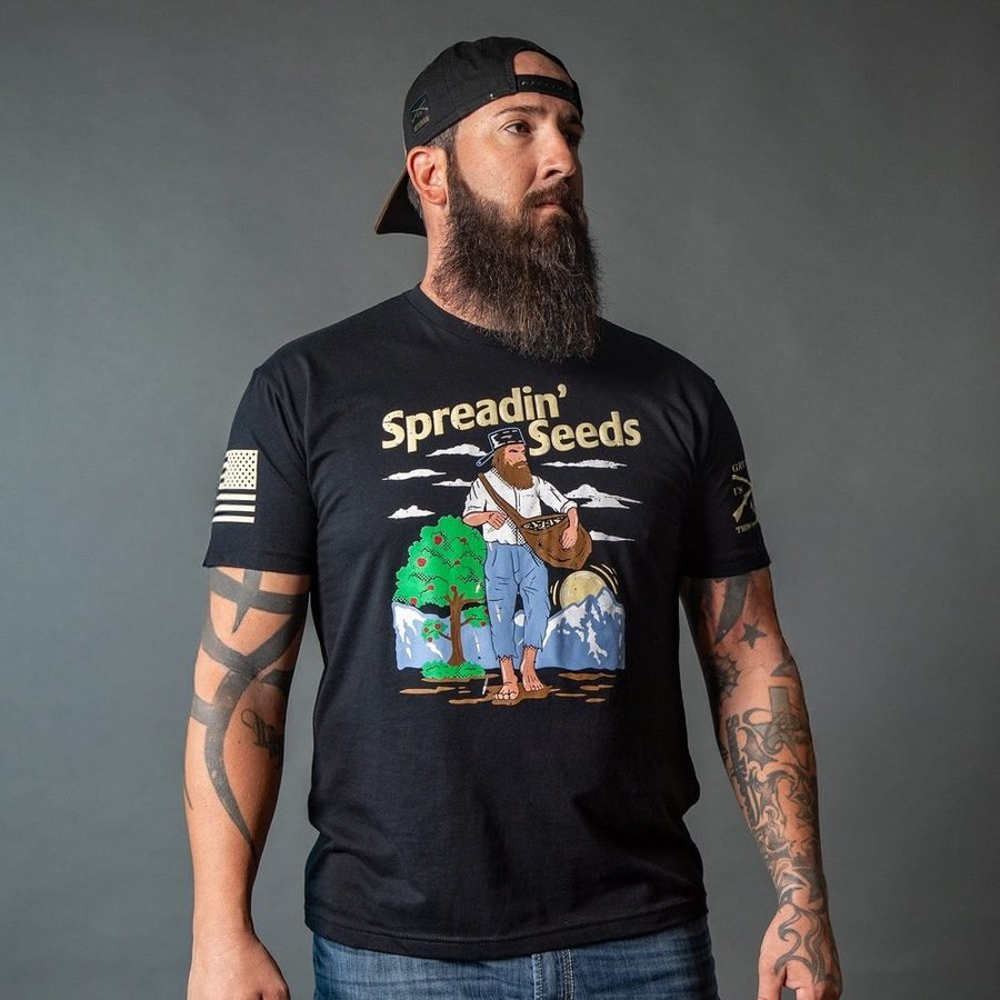 Spreadin' Seeds T-Shirt - Black