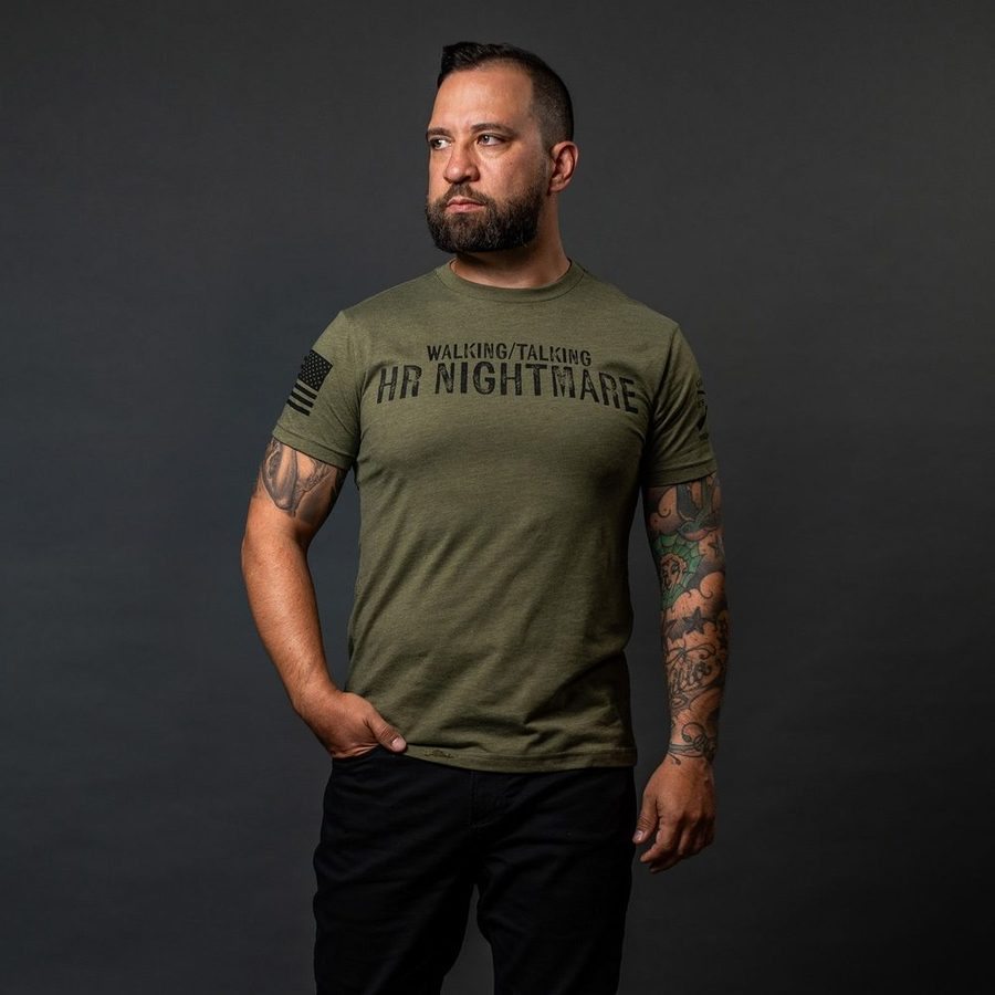 HR Nightmare T-Shirt - Military Green