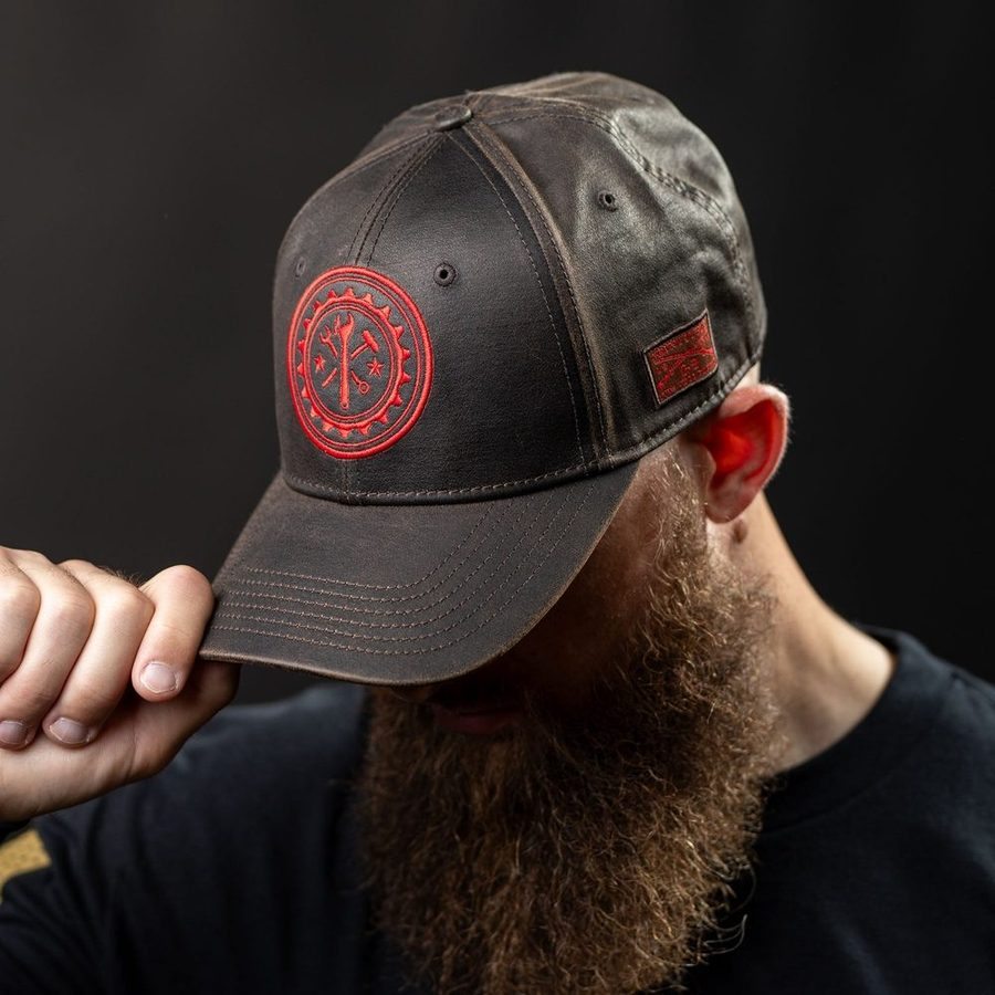 Red Blood Blue Collar® Waxed Hat