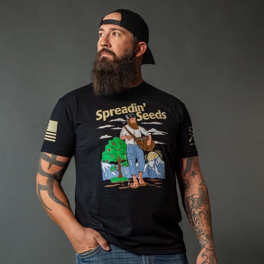 Spreadin' Seeds T-Shirt - Black
