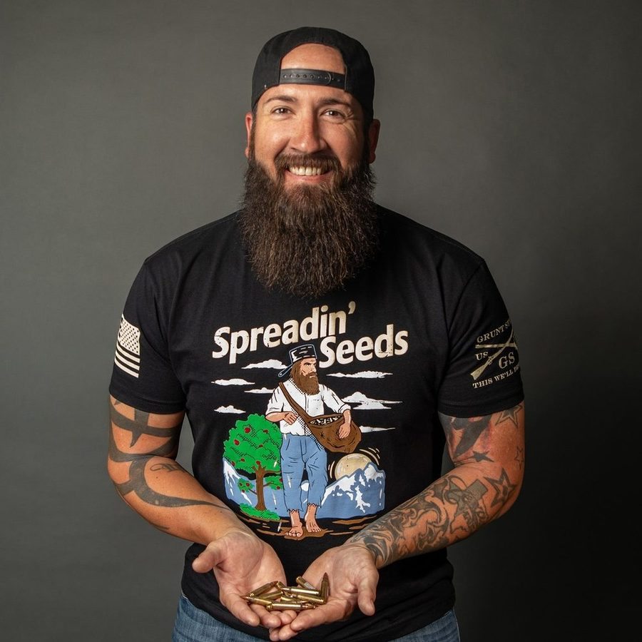 Spreadin' Seeds T-Shirt - Black
