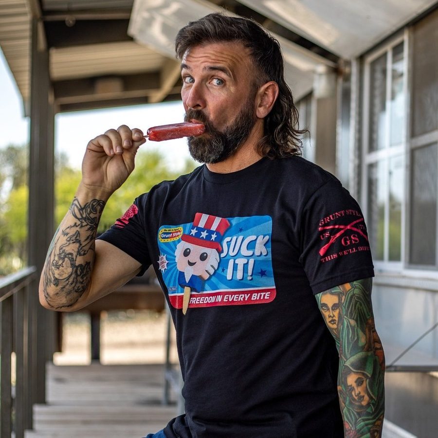 Suck It T-Shirt - Black