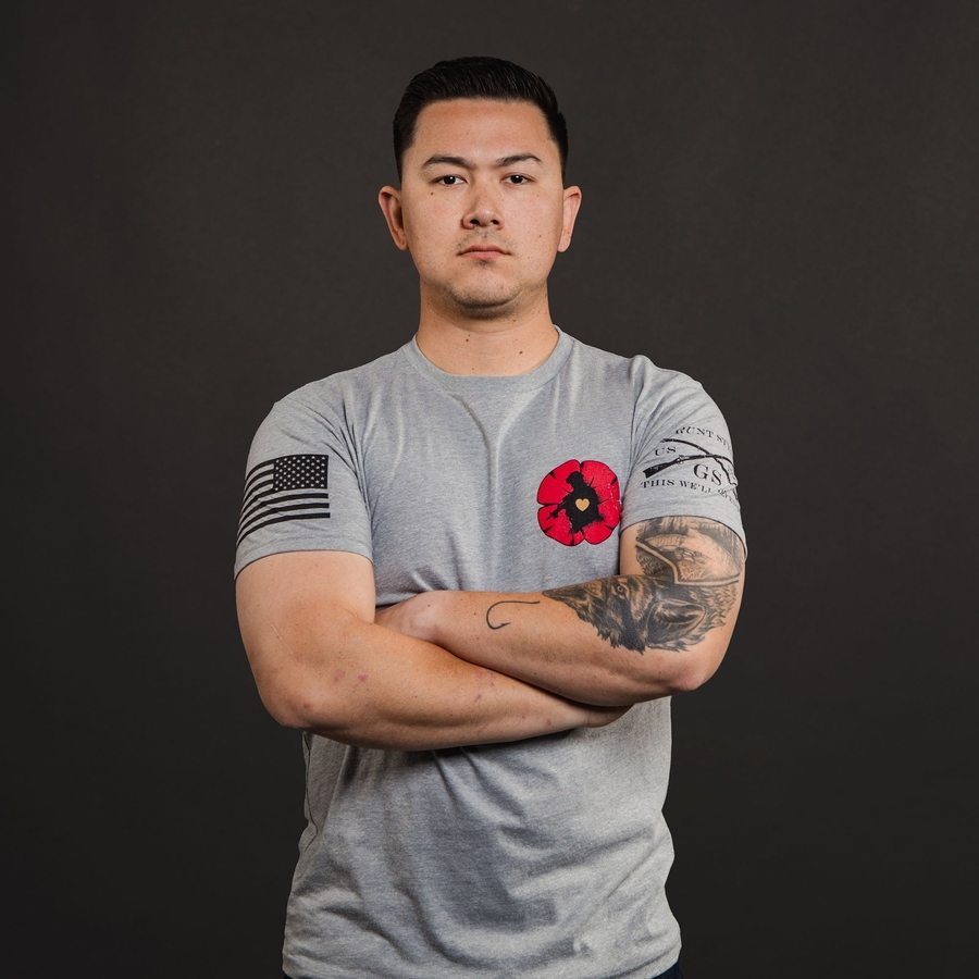 Those We Love T-Shirt - Dark Heather Gray