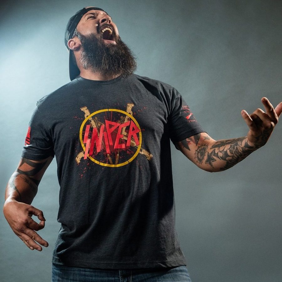 Sniper Tour T-Shirt - Charcoal