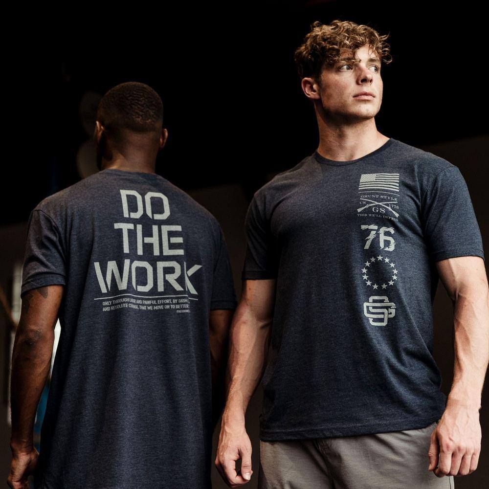 Do The Work T-Shirt - Midnight Navy